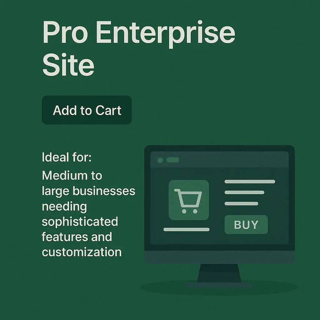 Featured image of Pro Enterprise Site – $4,000 advanced WordPress website package with custom design and features