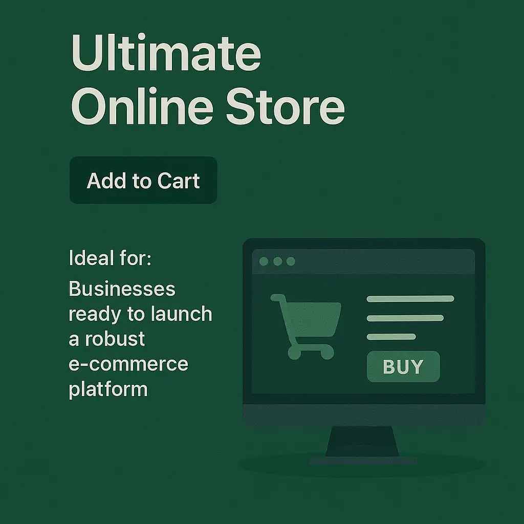 Featured image of Ultimate Online Store – $7,000 professional e-commerce website package built on WordPress or Shopify